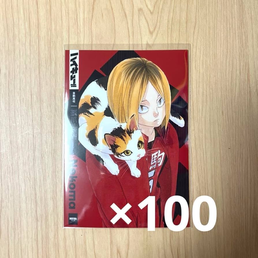 Amazon.co.jp: ハイキュー 渋谷ジャック 孤爪研磨 ブロマイド 100枚