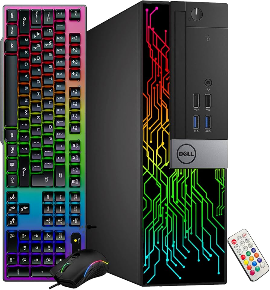 Amazon.com: Dell OptiPlex 5060 SFF RGB Computer PC, Intel Core i5