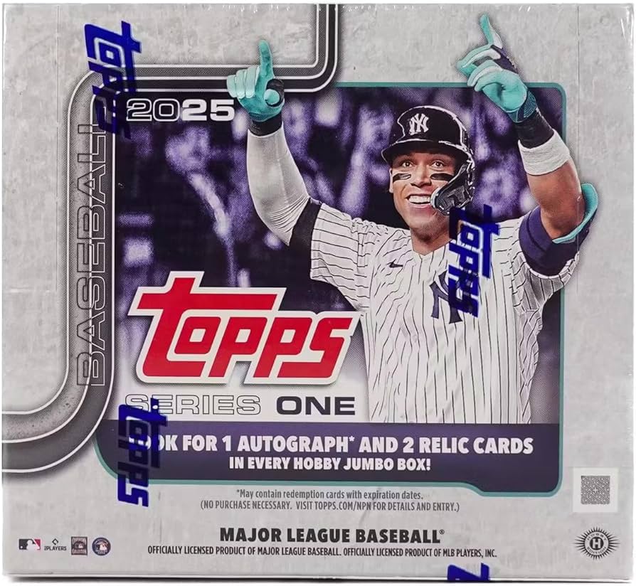 Amazon.com: 2025 Topps Series 1 Baseball Trading Card MLB Hobby