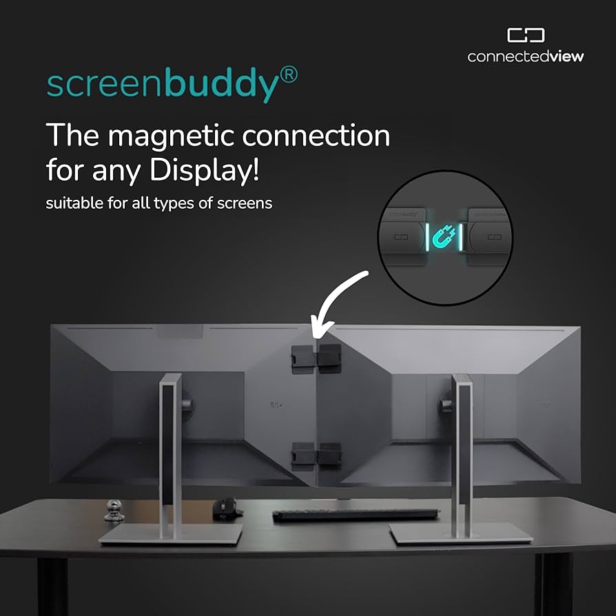 Amazon.com: screenbuddy Set of 2, Magnetic Connection for Your