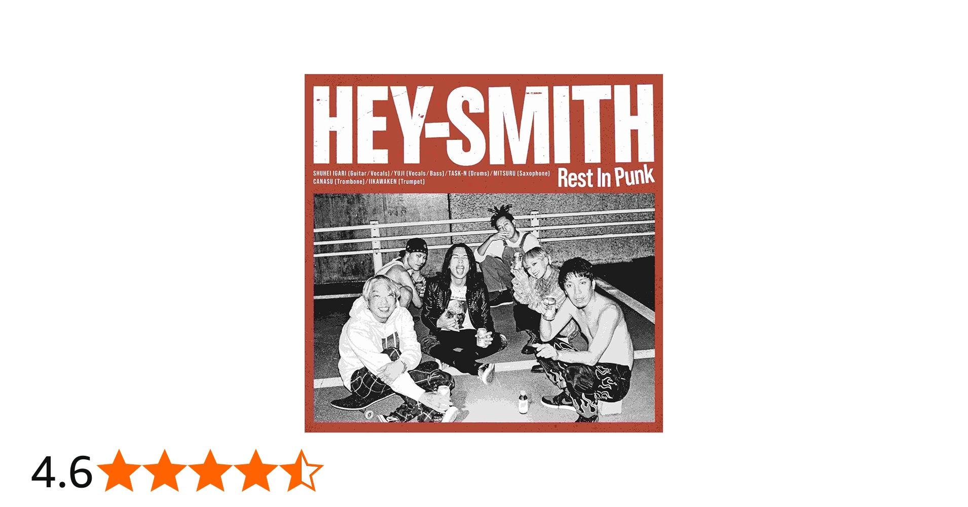 HEY-SMITH Rest In Punk サイン入り特製ボックス HEY-SMITH Rest In