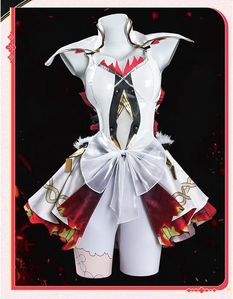 Amazon.co.jp: 鳴潮 ツバキ 椿 コスプレ衣装 ウィッグ付き 公式服 仮装