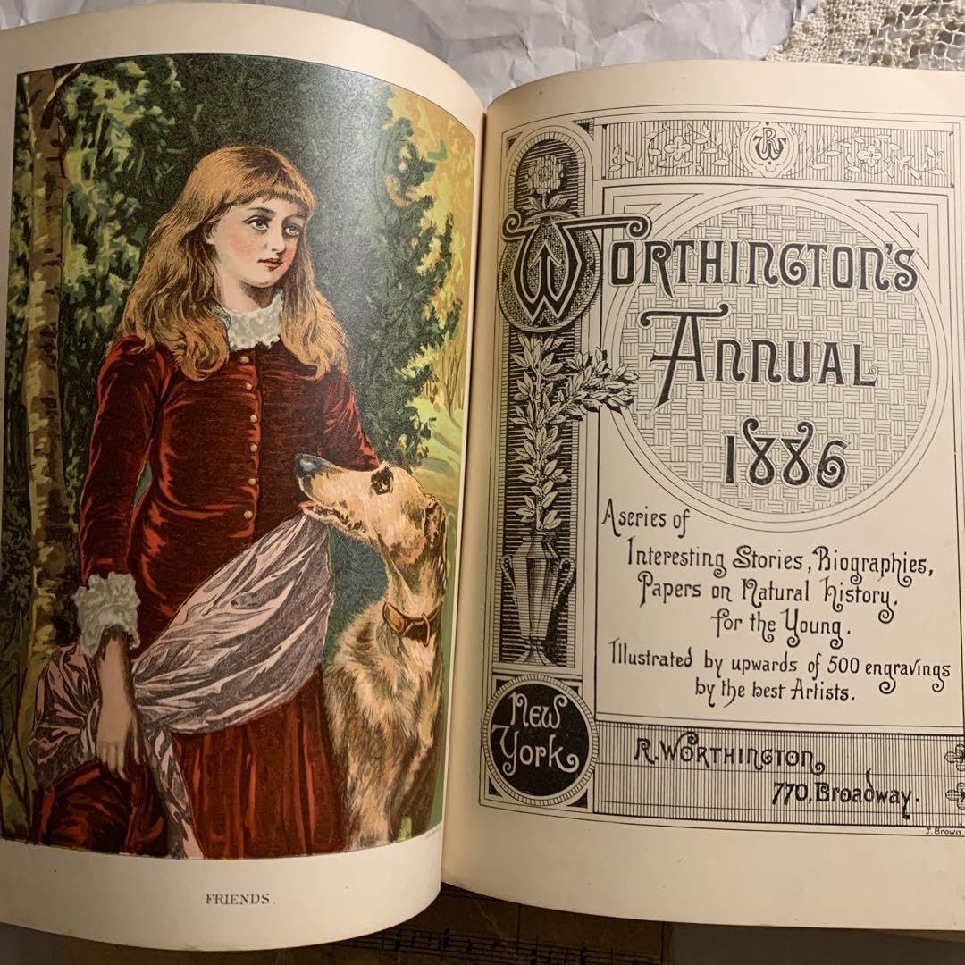 超稀少1885アンティーク絵本 初版本 洋書古書 児童書 ヴィクトリアン