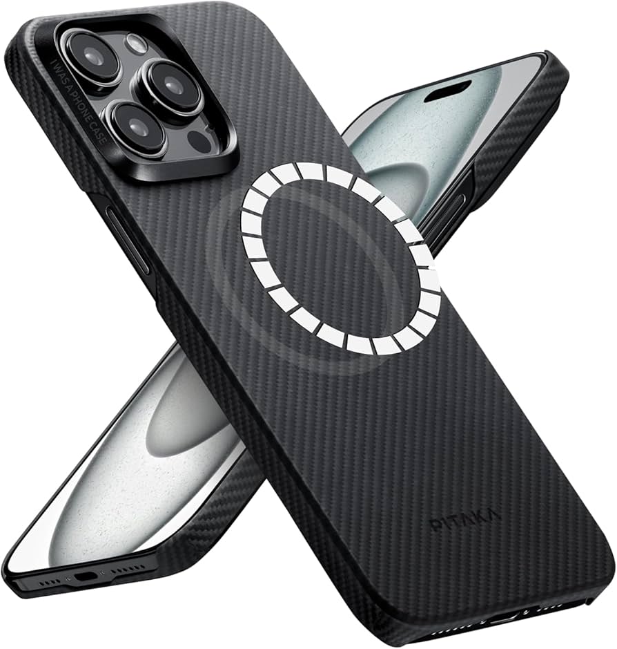 Amazon.co.jp: 【超薄超軽量-PITAKA】 iPhone 15 ProMax 用 ケース