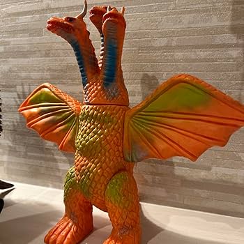 Amazon.co.jp: ブルマァク キングギドラ ソフビ スタンダードサイズ