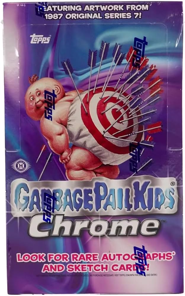 Amazon.com: Topps 2024 Garbage Pail Kids Chrome Series 7 Hobby