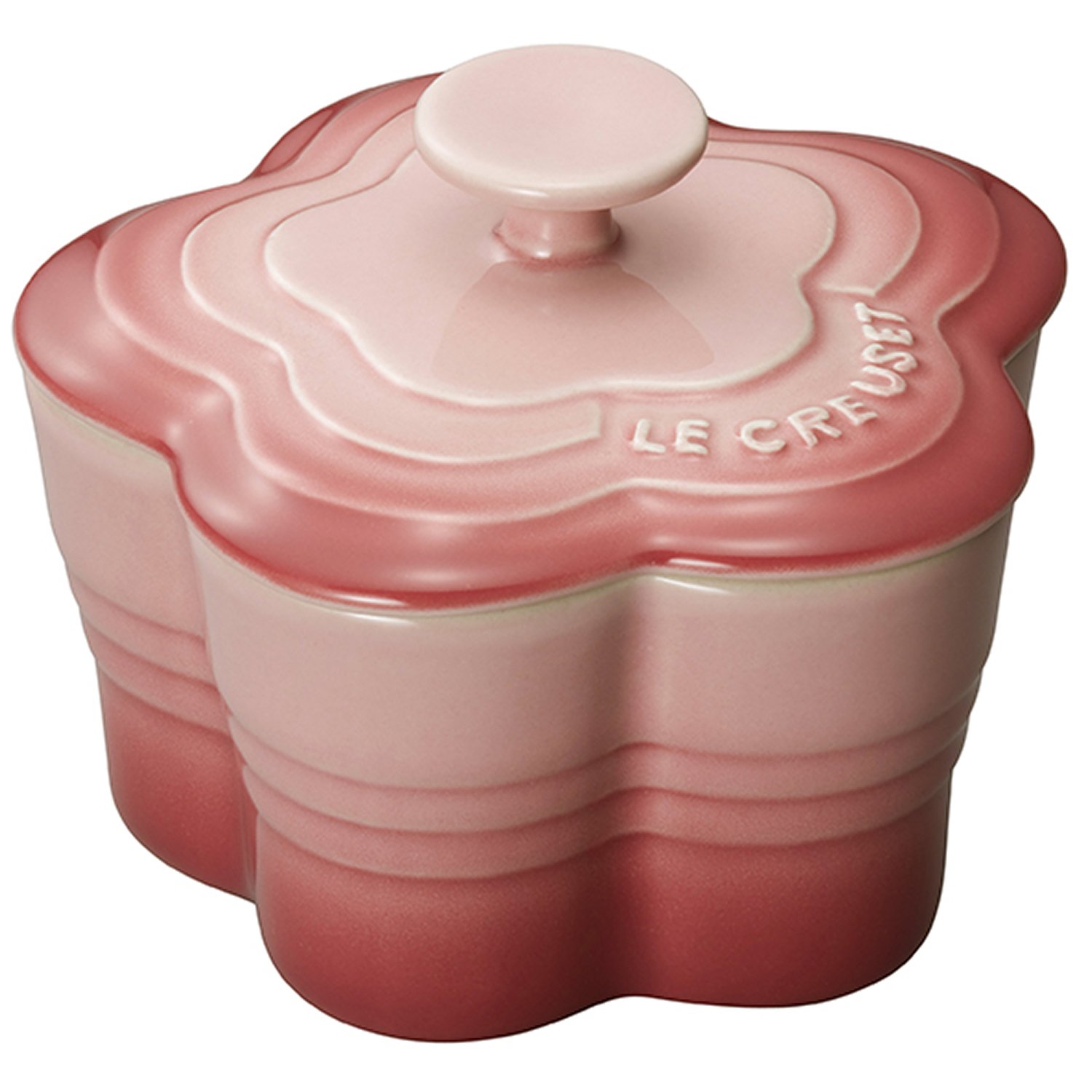 ちい ルクルーゼ スタッキングラムカン フルール パウダーピンク 未