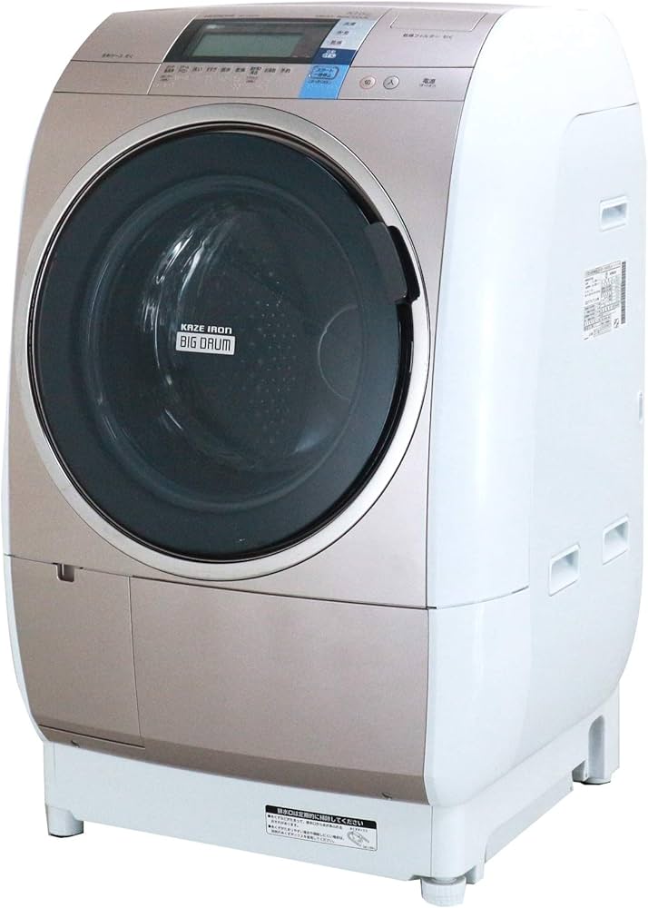 Amazon.co.jp: 日立 10.0kg ドラム式洗濯乾燥機【左開き】シャンパン