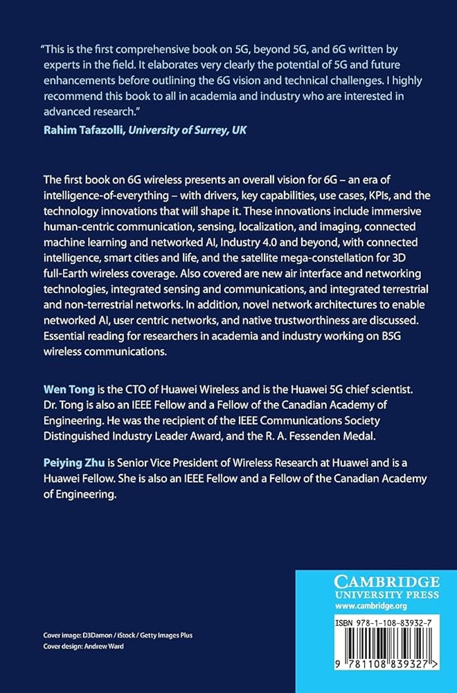 Amazon.com: 6G: The Next Horizon: From Connected People and Things