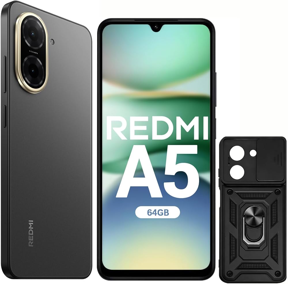 Xiaomi Redmi A5, Dual, 64GB 3GB RAM, Nero : Amazon.it: Elettronica