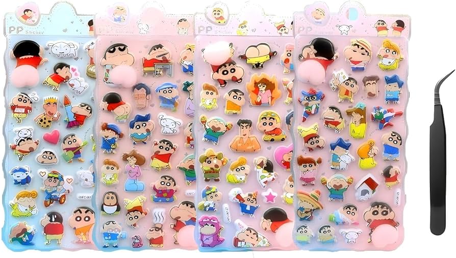 Amazon.co.jp: 【4枚セット】プックプクお尻ステッカー、かわいい