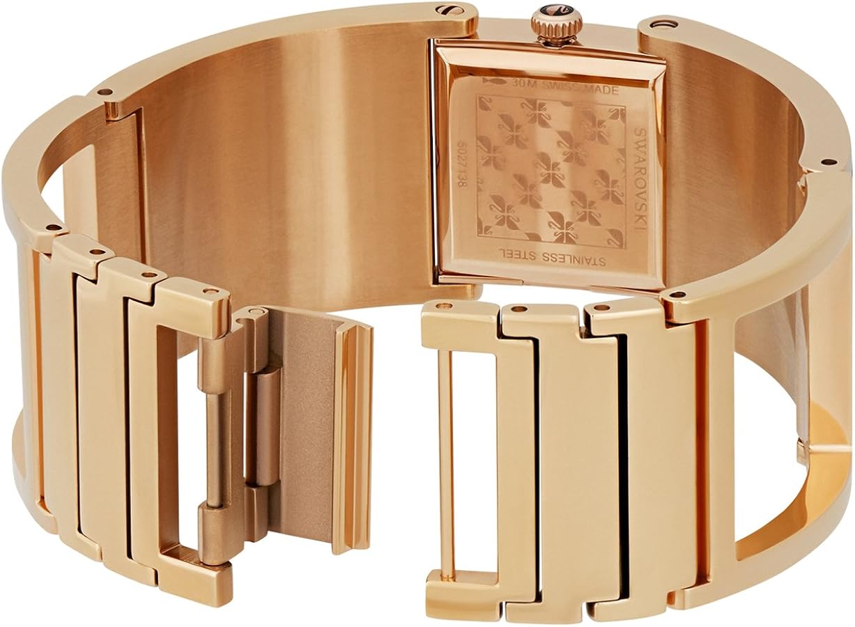 Amazon.co.jp: スワロフスキー クリスタルラインパヴェバングル