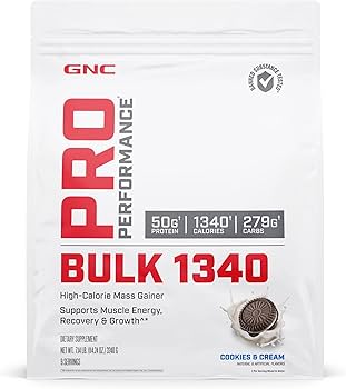Amazon.com: GNC Pro Performance Bulk 1340 Mass Gainer Protein