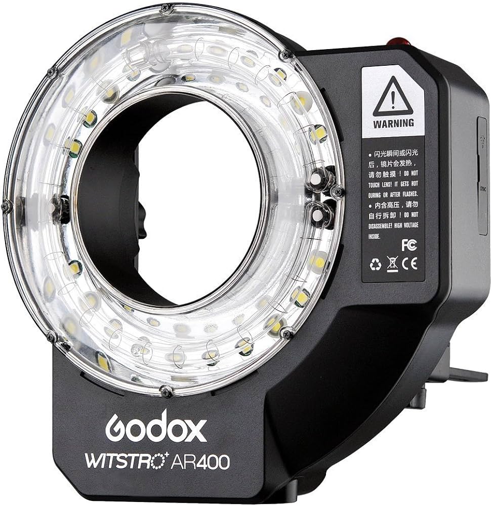Buy GODOX Witstro AR400 400W Li-ion Battery Ring Flash Speedlite +