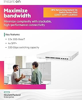 Amazon.com: HPE Networking Instant On Switch Series 1960 12-Port