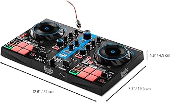Amazon.com: Hercules DJControl Inpulse 200 MK2 Arctic Blue Edition