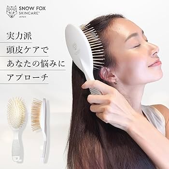 Amazon | スノーフォックス プレミアム FOXカッサ ヘアブラシ【公式