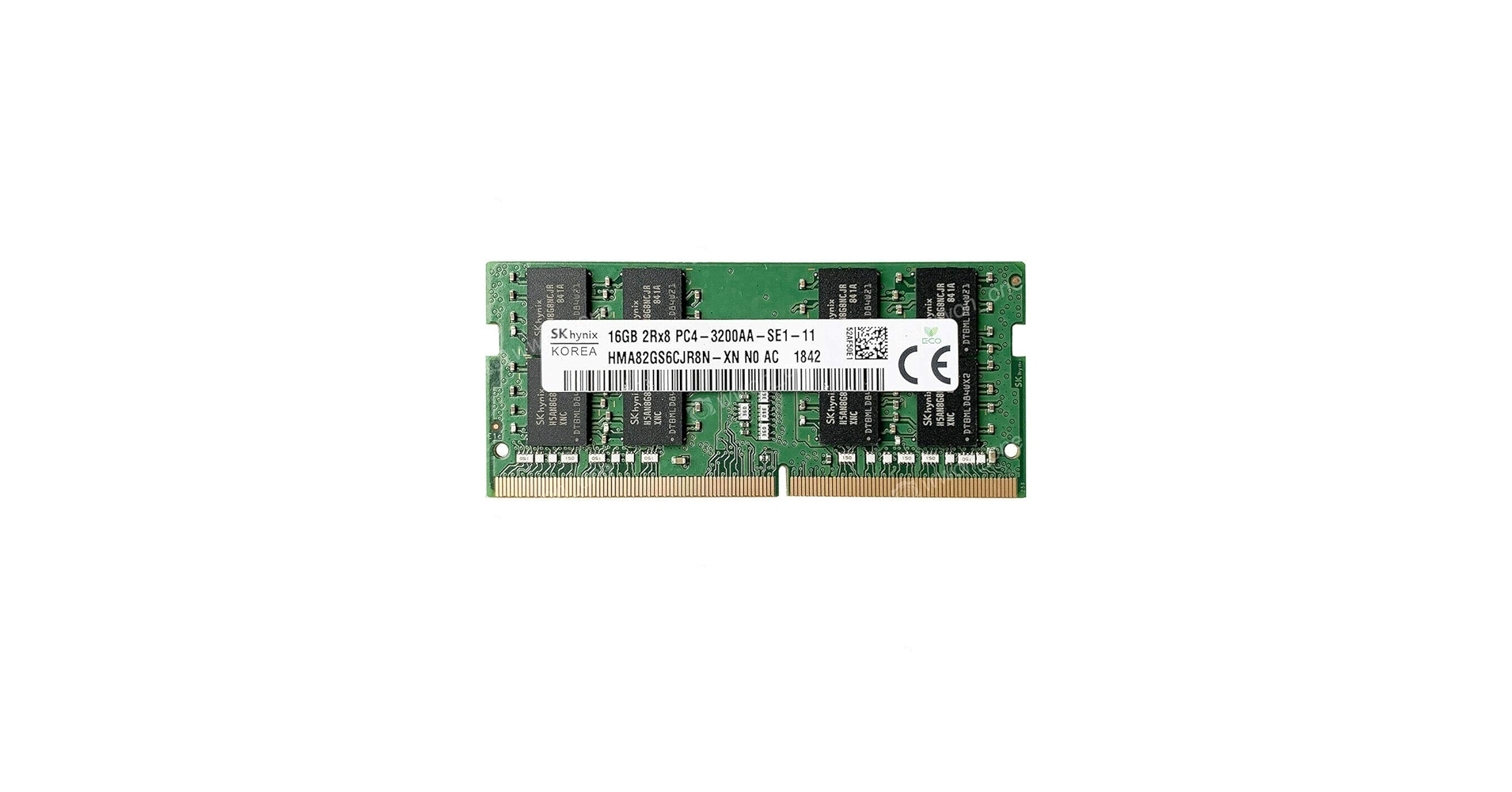 MCPNAND SK Hynix HMA82GS6CJR8N-XN 16GB DDR4 3200 16GB 2Rx8 PC4