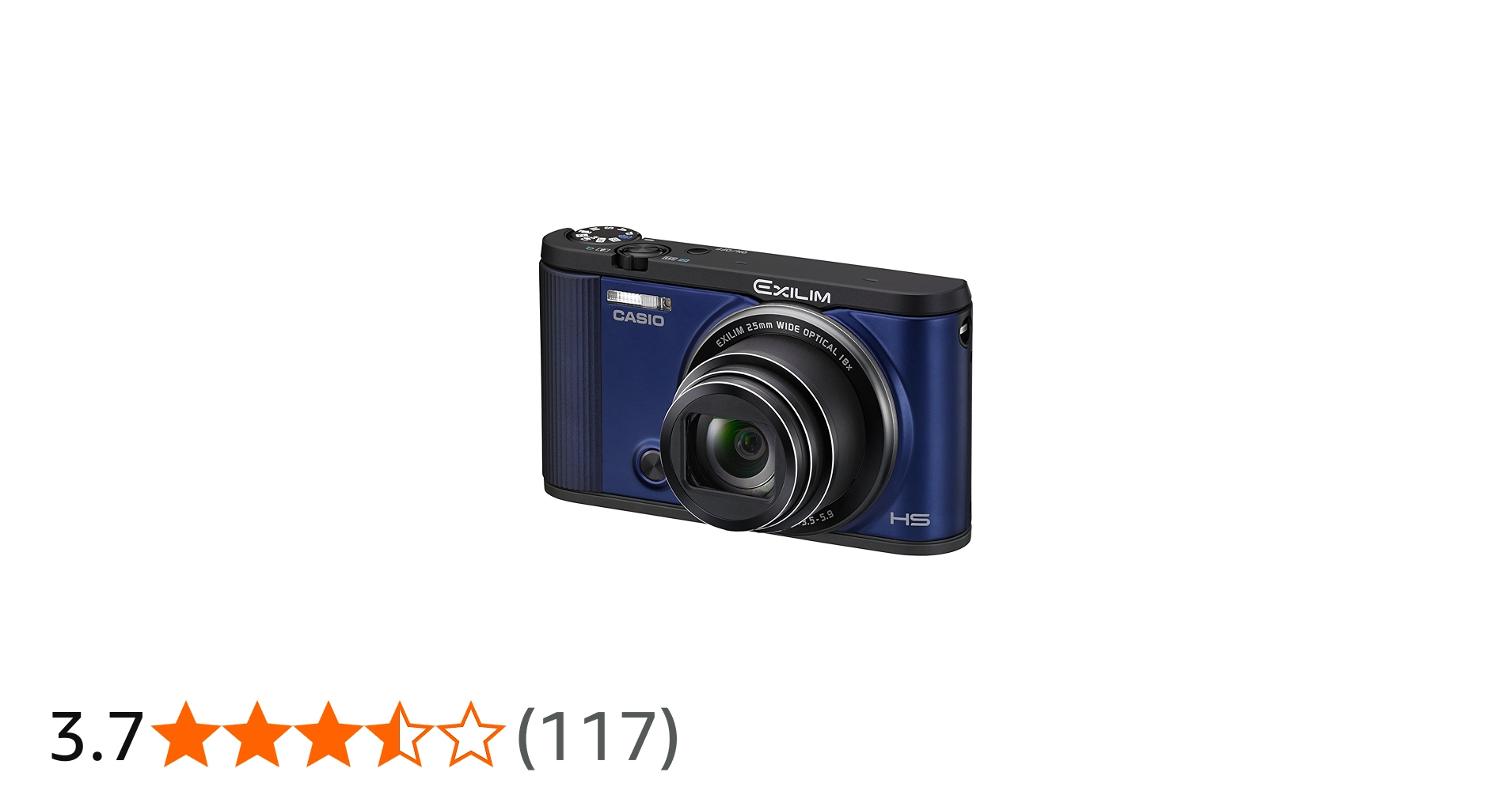 Amazon.co.jp: CASIO デジタルカメラ EXILIM EX-ZR1600BE 自分撮り