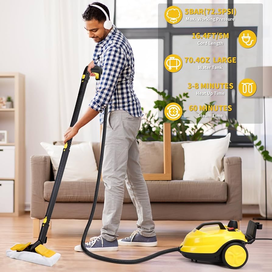 Amazon.com - Steam Cleaner, 2000W Portable Household Steamer, 20