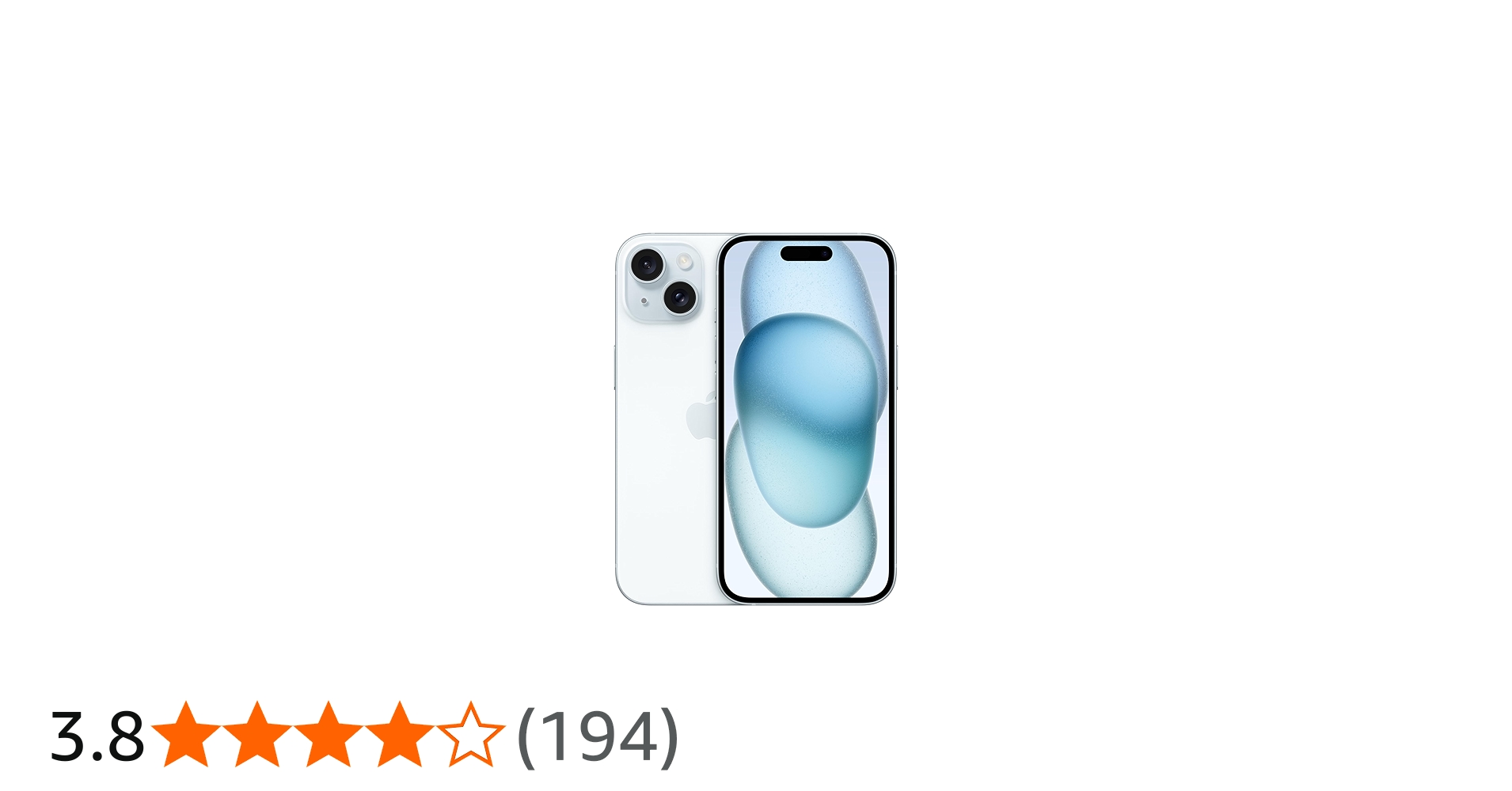 Amazon | 【整備済み品】 Apple iPhone 15 256GB ブルー SIMフリー 5G