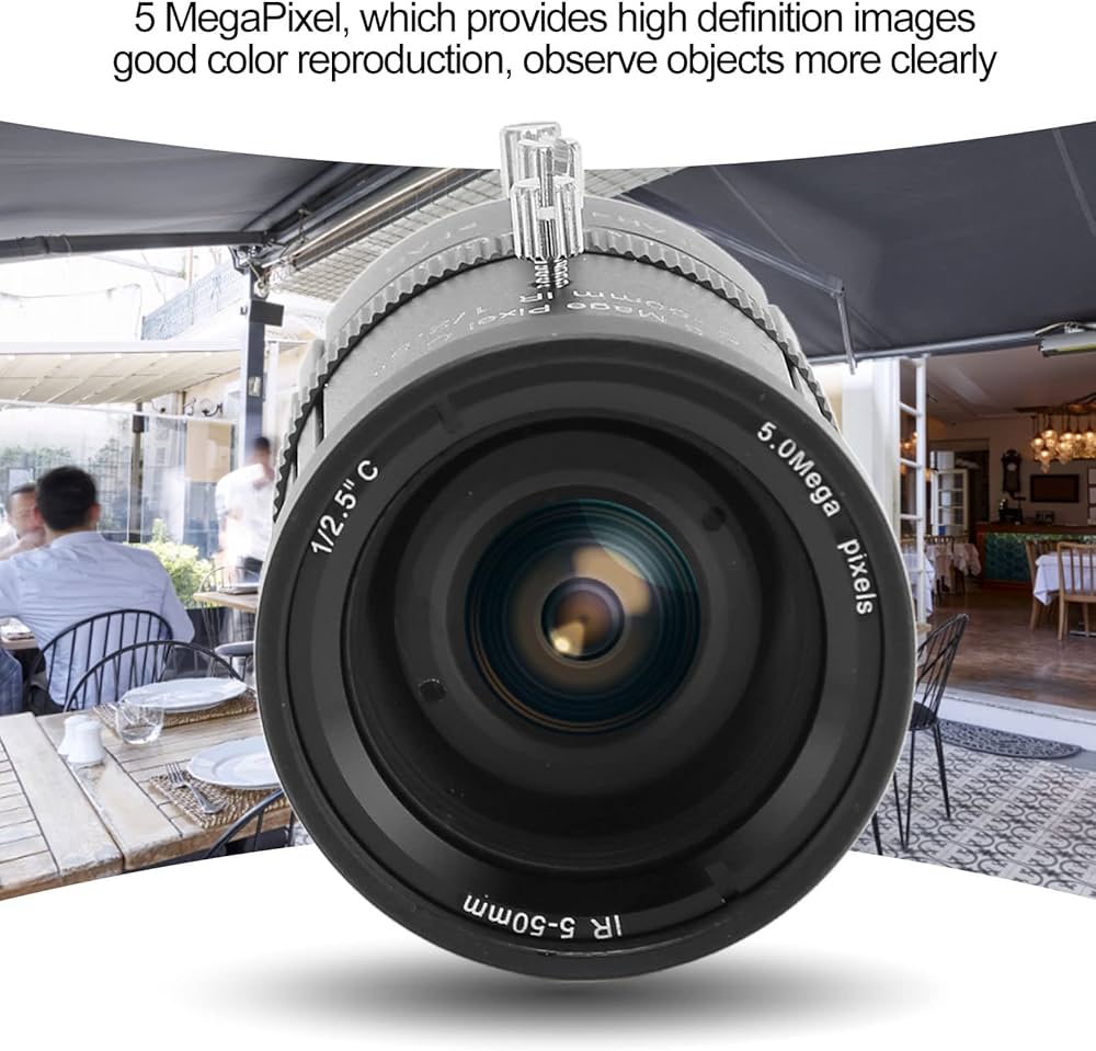 Amazon | GOWENIC 5 ～ 50mm C マウント ズーム レンズ、5MP 産業用