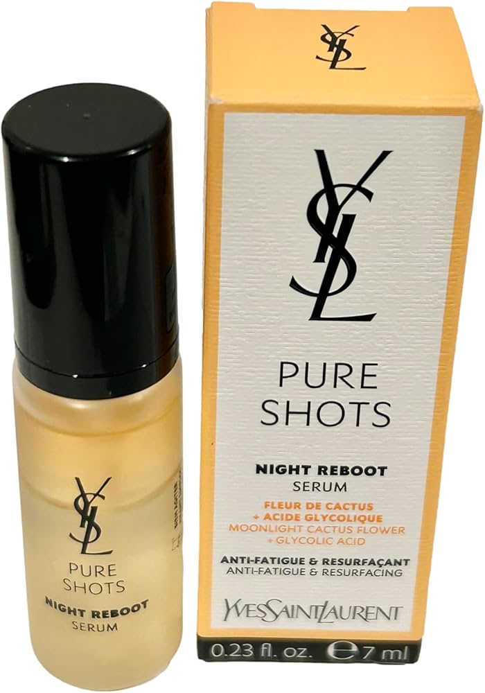 Amazon.com: Yves Saint Laurent YSL PURE SHOTS Night Reboot Serum