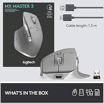 Amazon.com: Logitech MX Master 3 Advanced Wireless Mouse