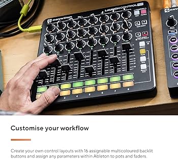 Amazon.co.jp: NOVATION ノベーション MIDIコントローラー