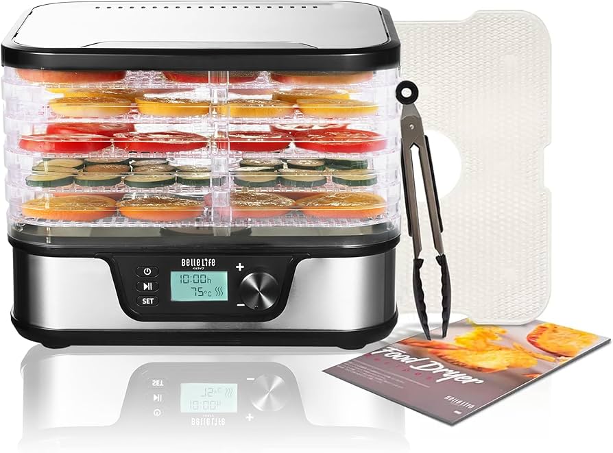 Amazon.co.jp: BelleLife フードドライヤー レシピ付 新しい