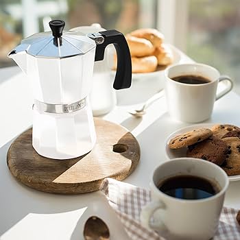Amazon.com: Zulay Moka Pot Espresso Stovetop Coffee Maker - Leak