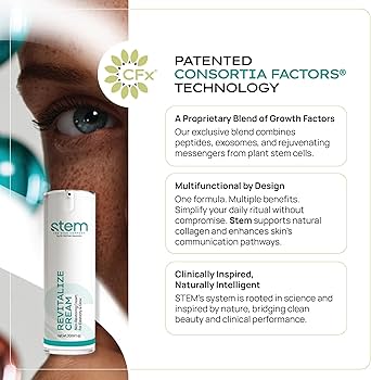 Amazon.com: ReVitalize Night Cream, Stem Cell Serum for Face