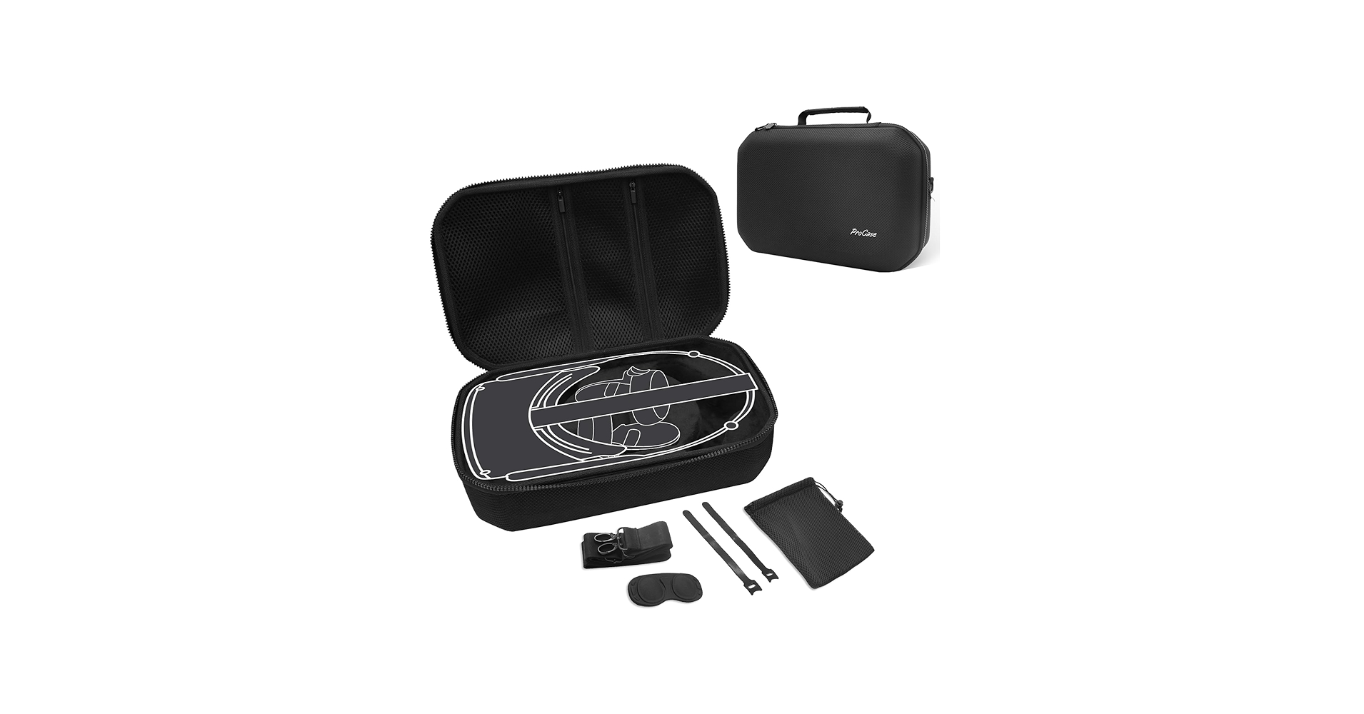 Amazon.com: ProCase Hard Travel Case Compatible for Meta Oculus