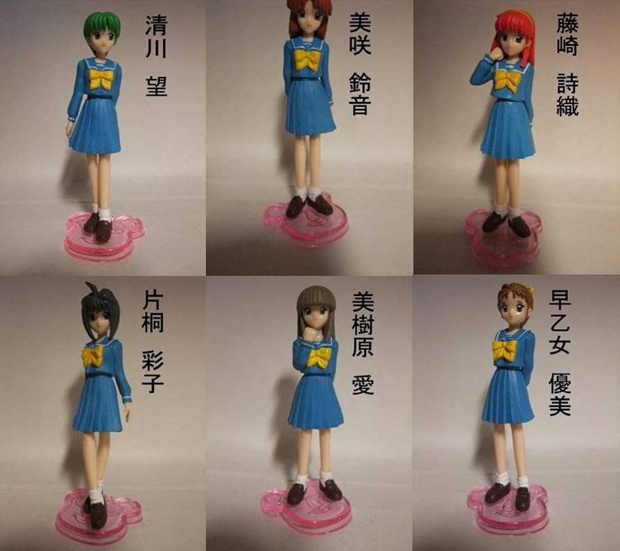 Amazon | SRときめきメモリアル フィギュアコレクション 全6種