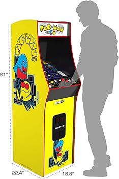 Amazon.com: Arcade1Up PAC-Man Deluxe Arcade Machine for Home - 5