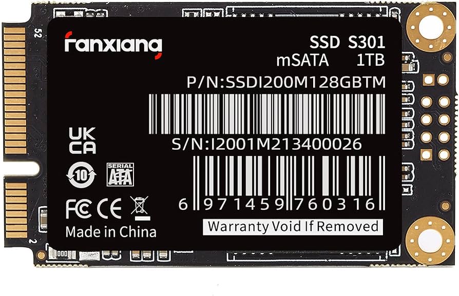 Amazon.com: fanxiang S301 1TB mSATA SSD Mini SATA III 6Gb/s