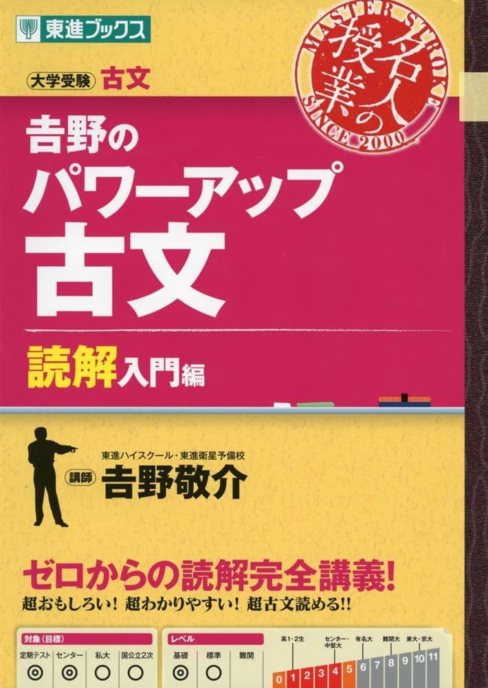 吉野のパワーアップ古文 読解入門編 (東進ブックス 大学受験 名人の