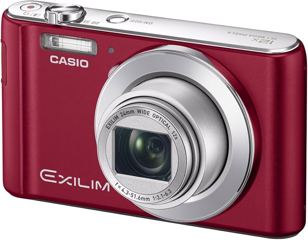 Amazon | CASIO デジタルカメラ EXILIM EX-ZS240RD 手ブレに強い光学12