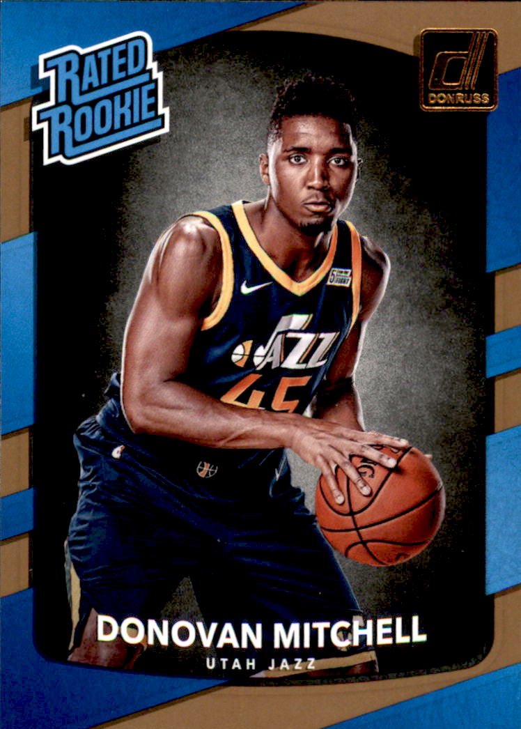 Donovan Mitchell rookie jsy auto /75シリ Donovan Mitchell rookie