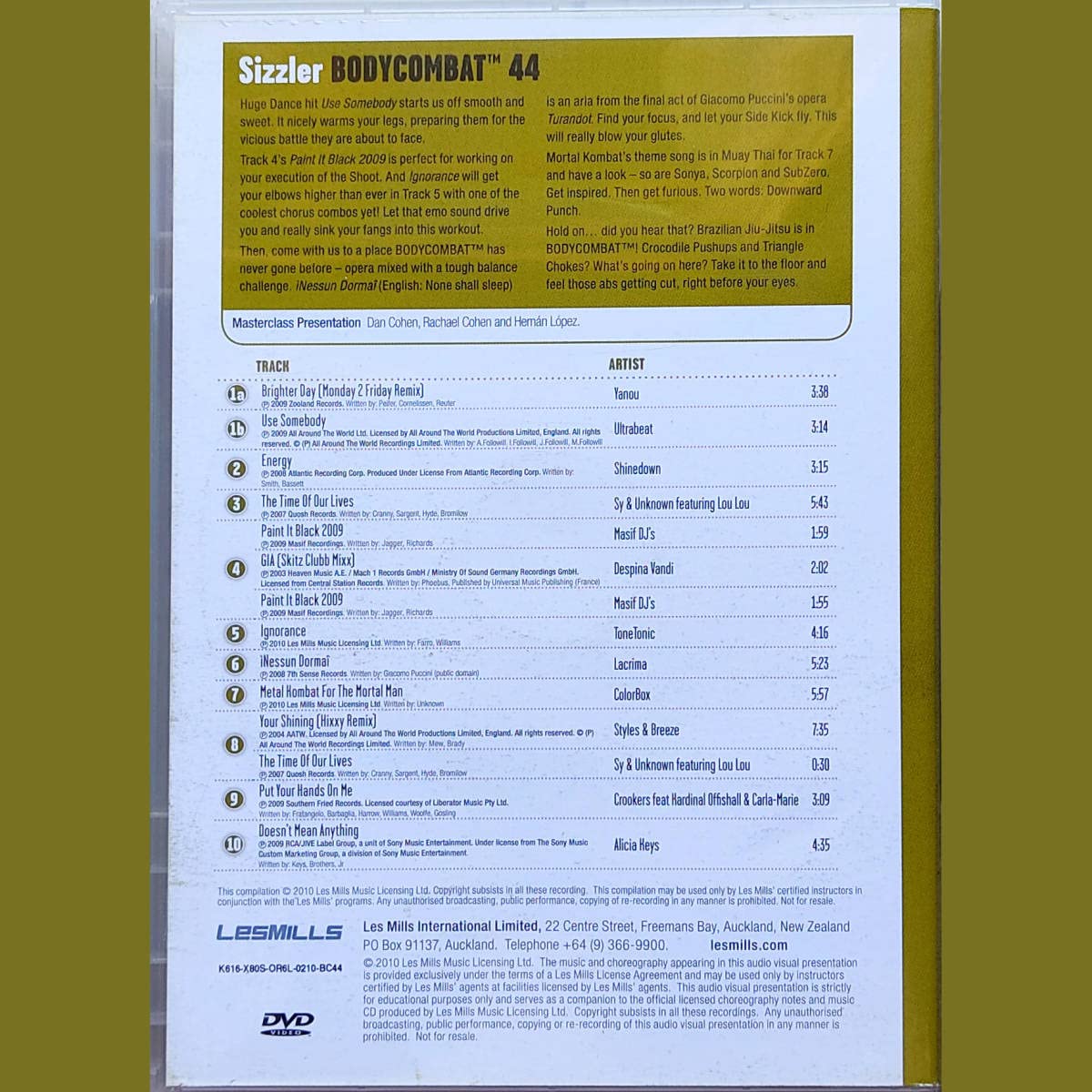 Amazon.co.jp: ボディコンバット 44 CD DVD LESMILLS BODYCOMBAT