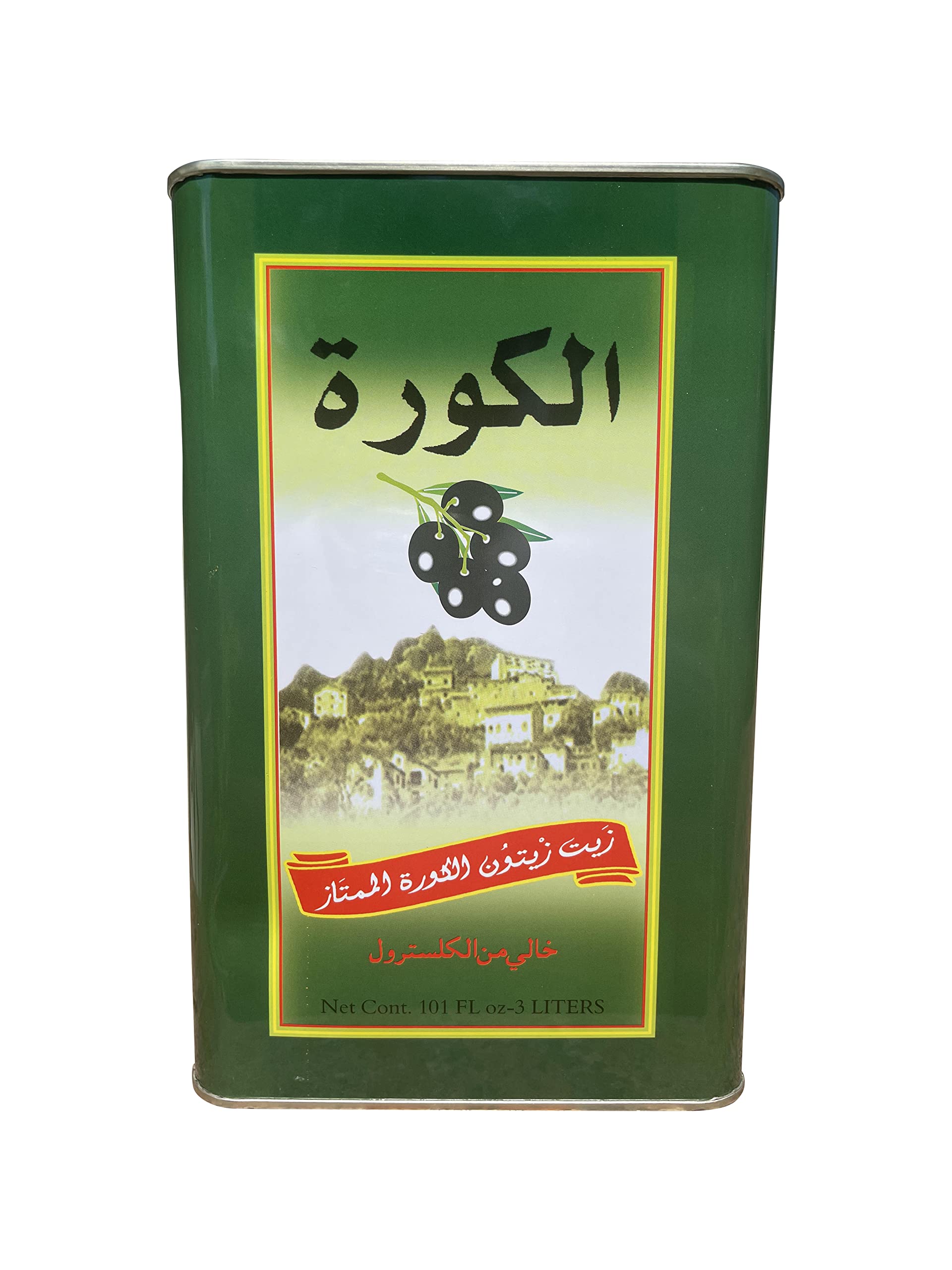 Amazon.com : El Koura Lebanese Extra Virgin Olive Oil (3L / 101FL