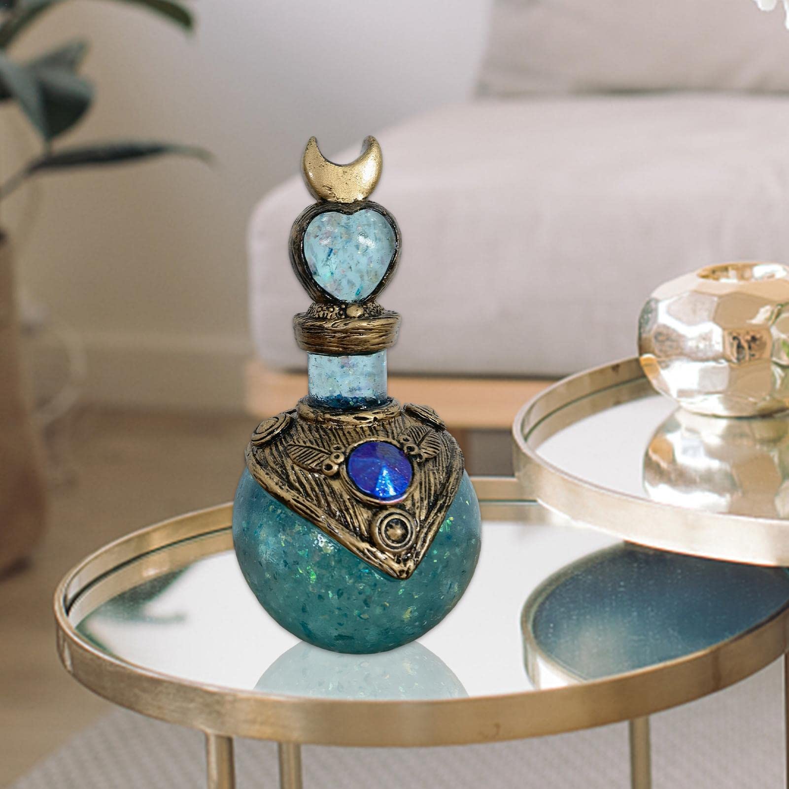 Amazon.co.jp: アンティーク香水瓶-クリスタル香水瓶、家の装飾のため