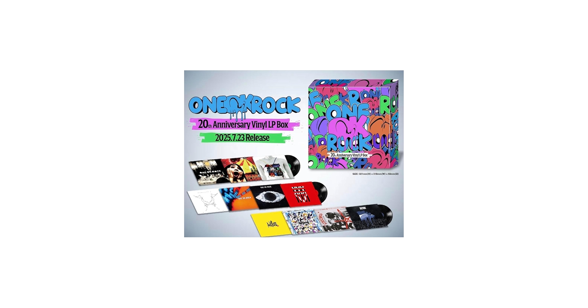 Amazon.co.jp: 【初回生産限定盤】ONE OK ROCK 20th Anniversary Vinyl