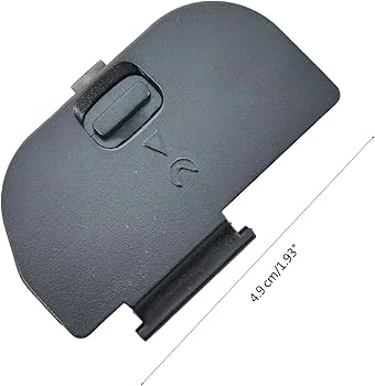 Amazon | 黒バッテリー端子カバー D100 D90 D80 D50 D70 D70S カメラ用