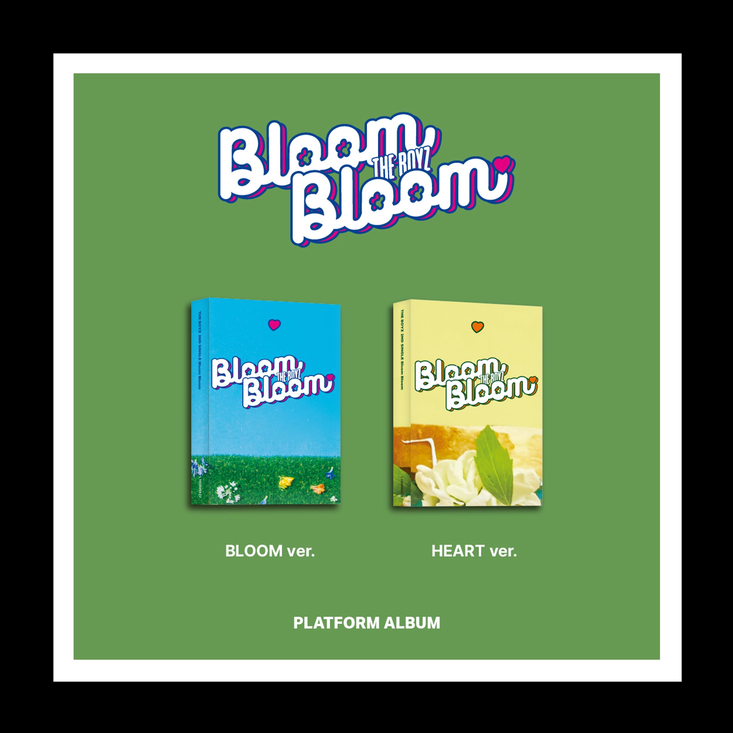Amazon.com: THE BOYZ Bloom Bloom 2nd Single Album Platform BLOOM
