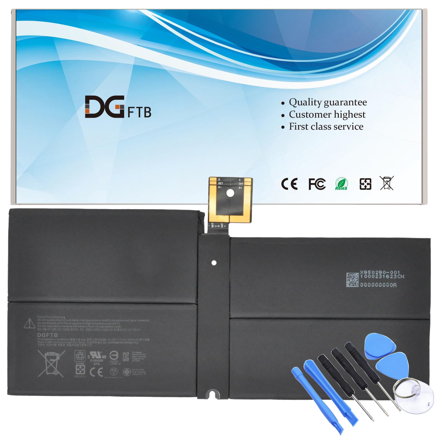 Amazon.com: G3HTA038H DYNM02 Battery Replacement for Microsoft