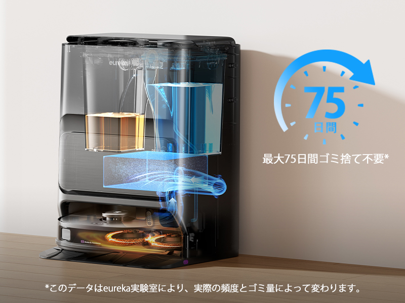 Amazon | EUREKA（ユーリカ） J12Ultra ロボット掃除機 5000pa強力吸引