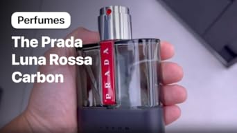 Amazon.com : Prada Luna Rossa Carbon Eau De Toilette Spray 100Ml