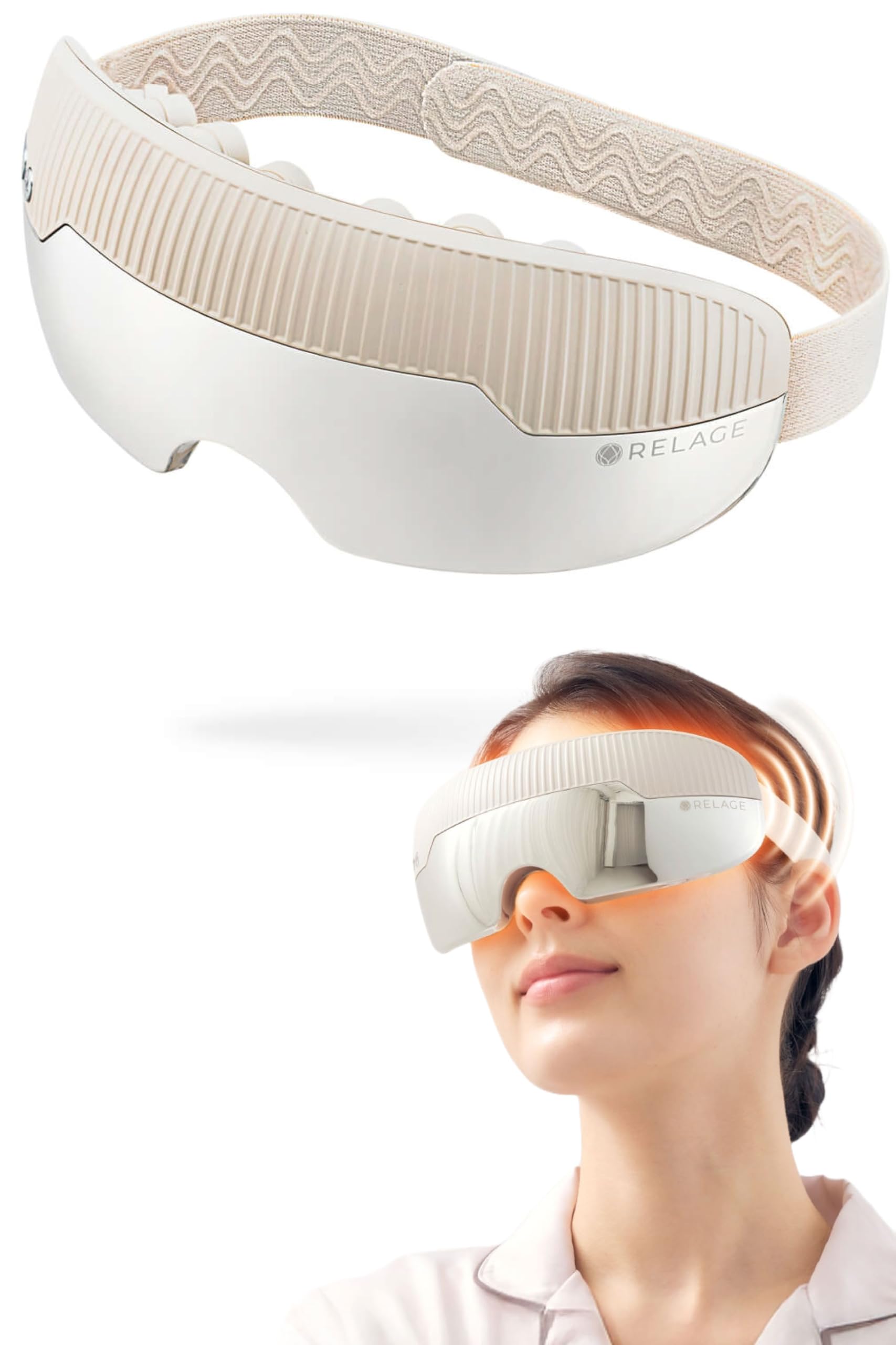 Amazon.co.jp: RELAGE リラージュ 目元ケア アイウォーマー EMS 温熱