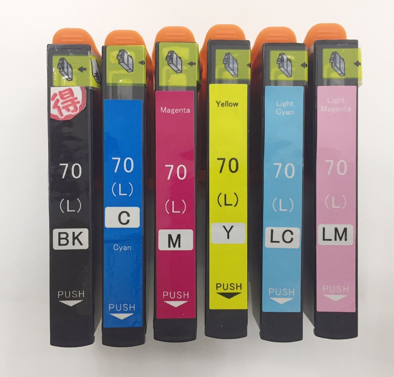 Amazon.co.jp: EP-775A インク エプソン プリンター IC70L 6色セット